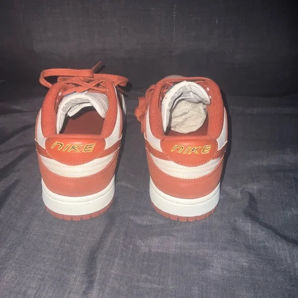 Nike Women's Shoes in White and Orange - Picture 8 of 9